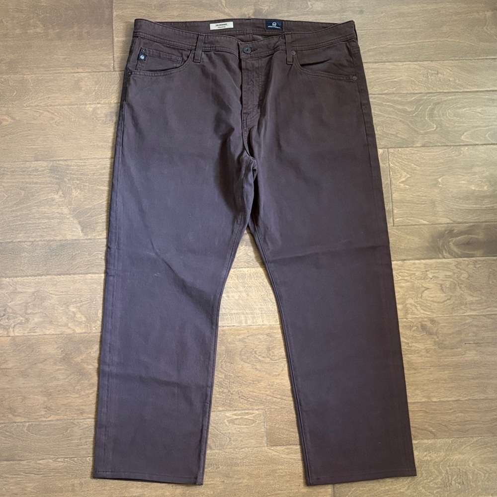 AG Adriano Goldschmied The Graduate 38x28 Brown Chinos Men’s